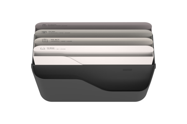 ROTHO Postbox MyPaper Plus 64490001 16x29.5x35.6cm schwarz – Bild 2