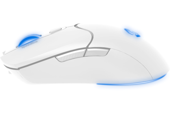 SPEEDLINK VELOX Recharg.RGB Gam.Mouse SL-680102 Wireless, White – Bild 2