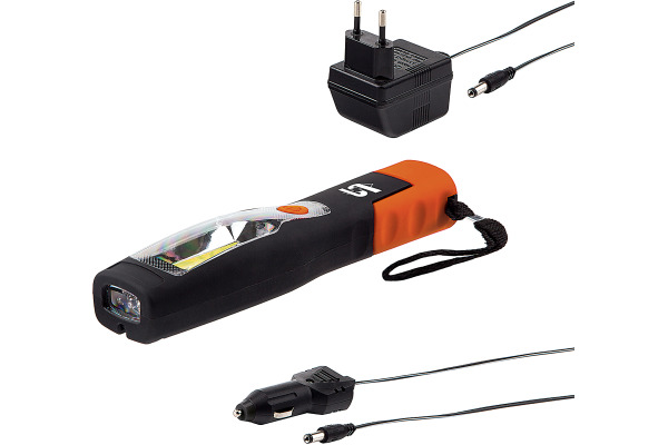 STEFFEN Arbeitsleuchte LED Worklight 19 9023 schwarz, Akku, 2W