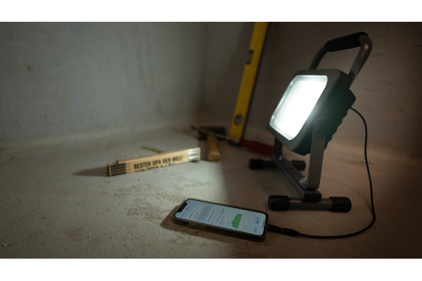 STEFFEN Arbeitsleuchte LED Worklight 65 00149 grau, 45W – Bild 3