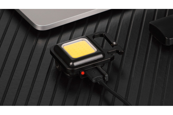 STEFFEN Handleuchte LED Worklight 65 00163 schwarz, Akku, 6W 2 Stück – Bild 4