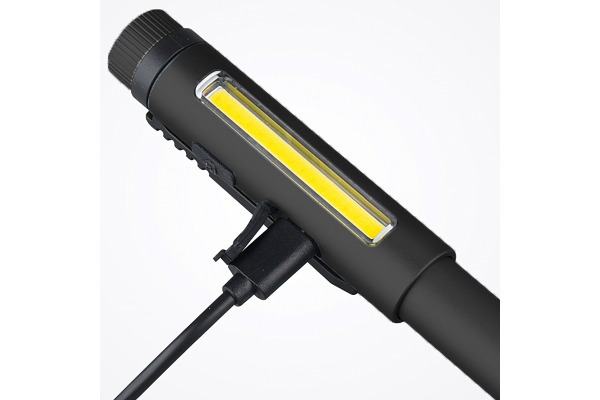 STEFFEN Handleuchte LED Worklight 65 00164 schwarz, Akku, 1W – Bild 3