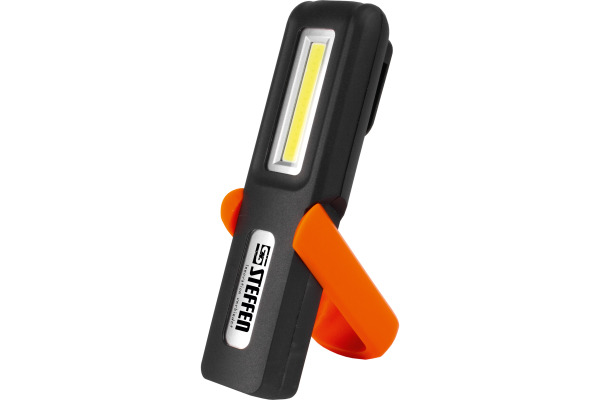 STEFFEN Handleuchte LED Worklight 65 00165 schwarz, Akku, 3W