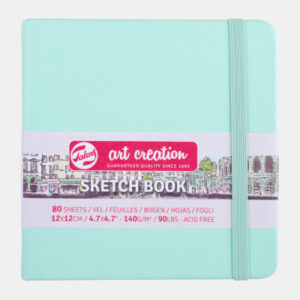 TALENS Sketchbook 12x12cm 9314034M fresh mint 80 Seiten