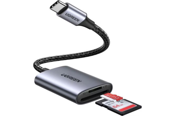 UGREEN Memory Card Reader 80888 USB-C to SD/TFAlu Case (BB) – Bild 3