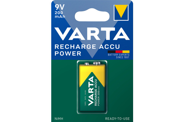 VARTA Akku 9V R2U 200mAh 56722 101