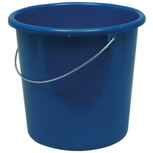 WEBSTAR Plastikeimer, Metallbügel 10lt 9731 blau