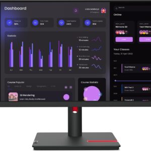 Lenovo Monitor ThinkVision T24i-30 (6ms, 1000:1, VGA, HDMI, DP)