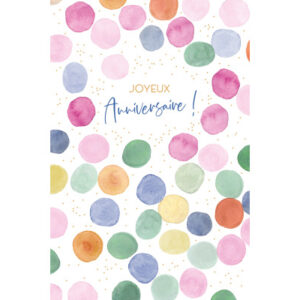 ABC       Geburtstagskarte FR         B6 53084     Konfetti