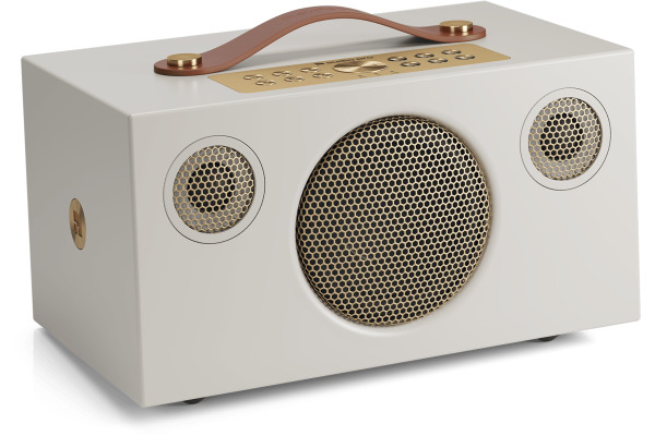 AUDIO PRO C5 MkII W Classic 15379 Multiroom-Speaker, Dune – Bild 2