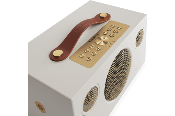 AUDIO PRO C5 MkII W Classic 15379 Multiroom-Speaker, Dune – Bild 3