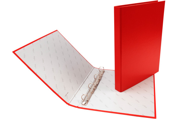 BIELLA Ringbuch Ringo-Plast 3cm 43444245U rot 4-Ring A4+ – Bild 3