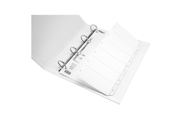 BIELLA Kartonregister SmartIndex A4 46940601U weiss 1-6 – Bild 3