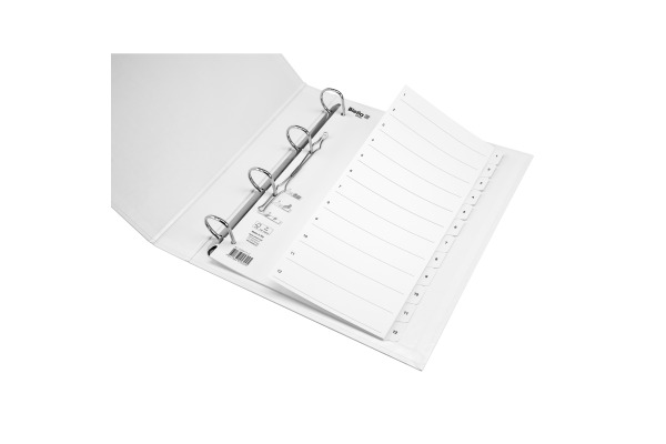 BIELLA Kartonregister SmartIndex A4 46941201U weiss 1-12 – Bild 4