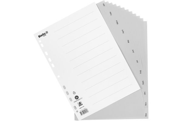 BIELLA Register PP A4 47141490U grau Dez-Jan DE – Bild 3