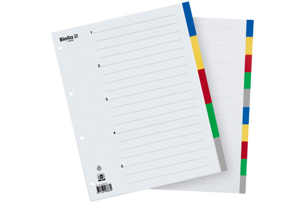 BIELLA Register PP A4+ 47901000U farbig 10-teilig – Bild 4
