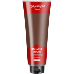 CARAN D'A Deckfarbe Gouache 450ml 2340.069 siena gebrannt, Studio