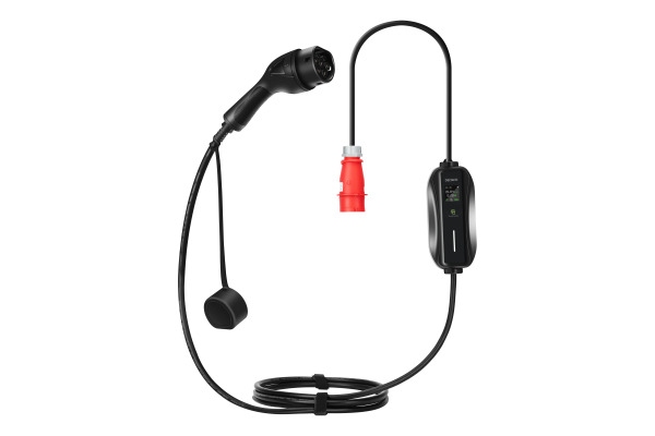 DELTACO e-Charge,cab.LED disp.type-2 EV-3226 3-phase,16A, Mode-2,6m,Bl. – Bild 4