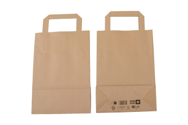 ELCO Tragetasche 18x8x26cm 7010101.2 mit Henkel, braun 50 Stück – Bild 2