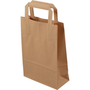 ELCO Tragetasche 18x8x26cm 7010101.2 mit Henkel, braun 50 Stück