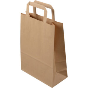 ELCO Tragetasche 22x10x29cm 7010102.2 mit Henkel, braun 50 Stück