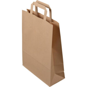 ELCO Tragetasche 26x10x33cm 7010103.2 mit Henkel, braun 50 Stück