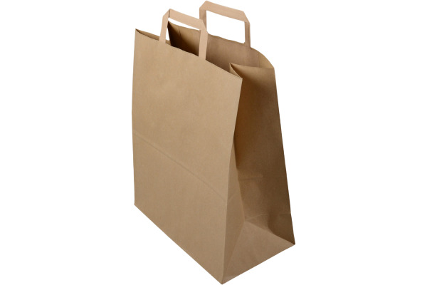 ELCO Tragetasche 32x17x38cm 7010104.2 mit Henkel, braun 50 Stück