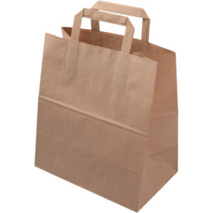 ELCO Tragetasche 26x16x29cm 7010107.2 mit Henkel, braun 50 Stück