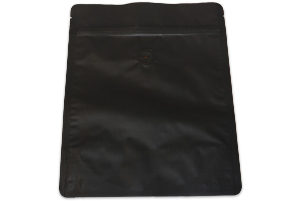 ELCO Standbodenbeutel 210x270+60 821027013 schwarz mit Ventil 100 Stück – Bild 2