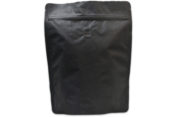 ELCO Standbodenbeutel 210x270+60 821027013 schwarz mit Ventil 100 Stück