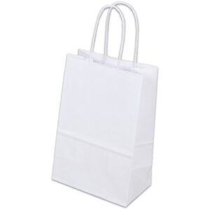 ELCO Tragetasche 140x85x210mm 84100.10 mit Kordel, weiss 50 Stück