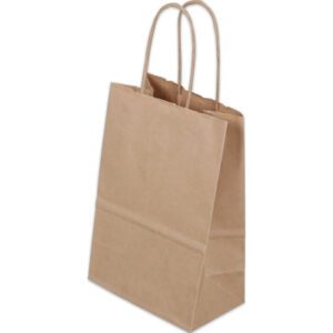 ELCO Tragetasche 140x85x210mm 84100.25 mit Kordel, braun 50 Stück