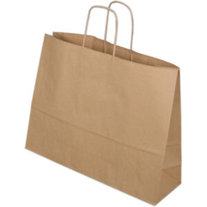 ELCO Tragetasche 400x120x310mm 84205.25 mit Kordel, braun 50 Stück