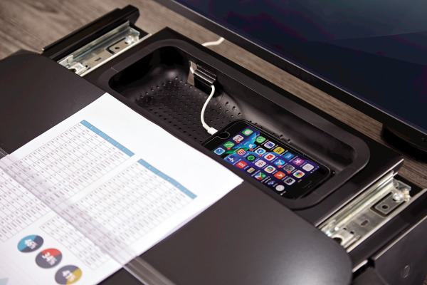 FELLOWES Dokumentenhalter Hana 8055701 schwarz – Bild 4