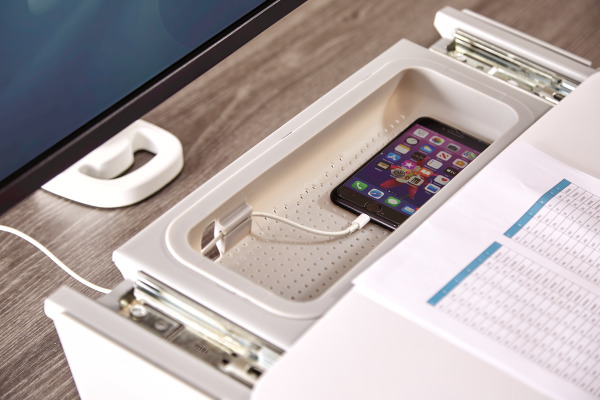 FELLOWES Dokumentenhalter Hana 8065801 weiss – Bild 3