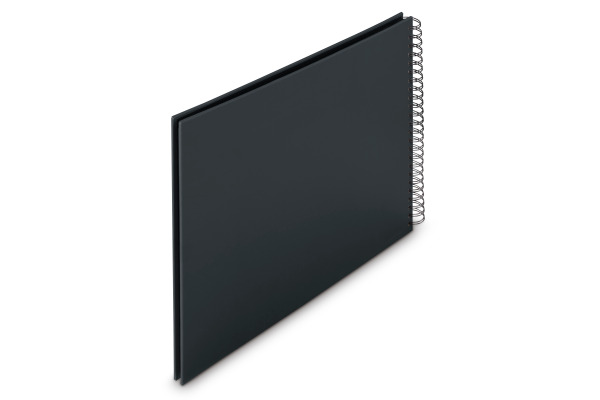 HAMA Spiralalbum Fine Art 36x32cm 9835 new black 25 Blatt – Bild 3