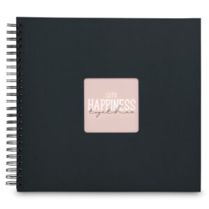 HAMA Spiralalbum Fine Art 36x32cm 9835 new black 25 Blatt