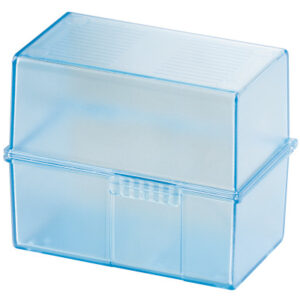 HAN       Karteibox                   A8 979-64    transluzent-blau           A-Z