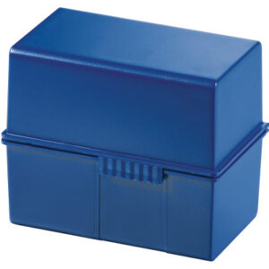 HAN       Karteibox                   A6 976-14    blau            für 400 Karten