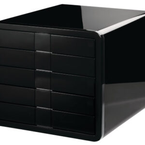 HAN Schubladenbox i-Box A4/C4 1551-13 schwarz 5 Fächer