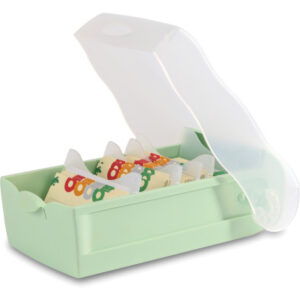 HAN       Karteibox Croco             A7 997-805   pastellgrün    12.1x8.5x24.6cm