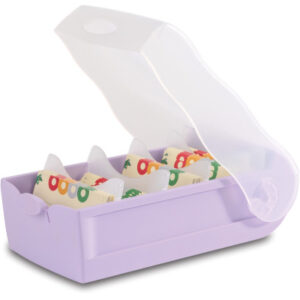 HAN Karteibox Croco A7 997-887 pastelllila 12.1x8.5x24.6cm