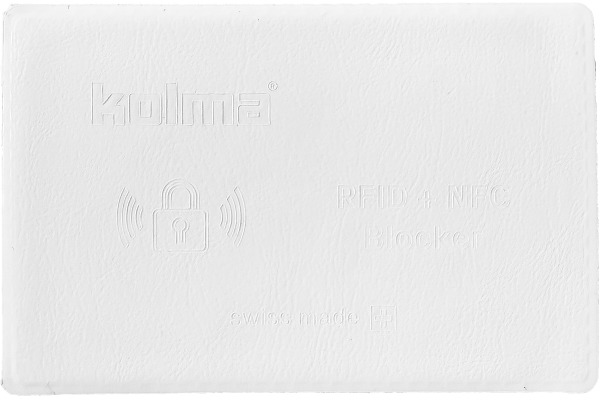 KOLMA Sperrkarte RFID 09.148.16 weiss 85x55mm – Bild 2