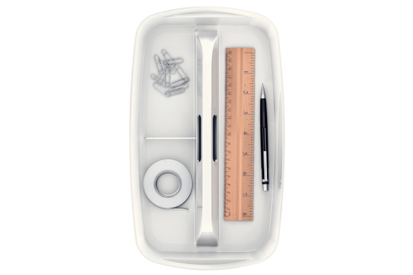 LEITZ MyBox Organiser Klein 53230001 mit Griff weiss – Bild 2