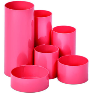 MAUL Stifteköcher MAULtubo 4115523 6 Röhren, touch of rose