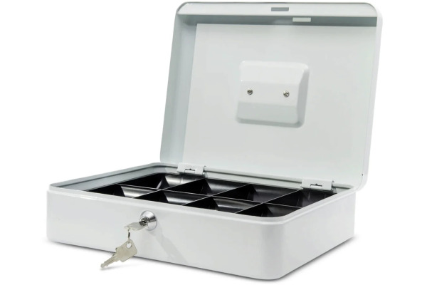 MAUL Geldkassette 4 30x24,5x9cm 5611402 weiss – Bild 3