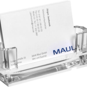 MAUL Visitenkarten-Halter Acryl 1959405 glasklar