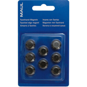 MAUL Magnete 15mm 6175290 schwarz 8 Stück