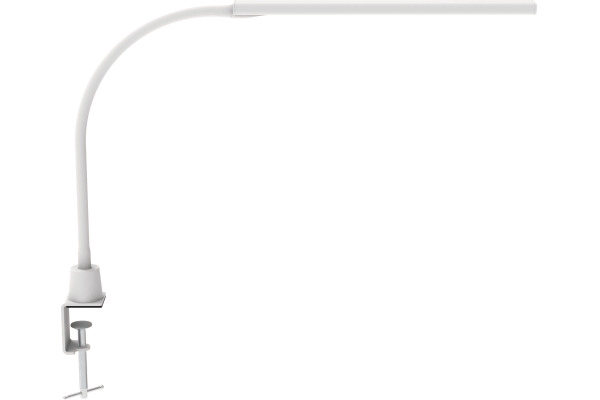 MAUL LED-Tischleuchte MAULpirro 8202602 weiss, dimmbar, Klemmfuss
