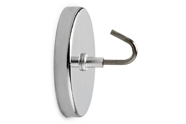 MAUL Hakenmagnet 52x31mm 6155596 silber, 9kg